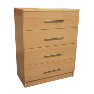Landlord Beech 4 Drawer Chest