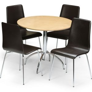 Mandy Chair – Brown Leather