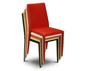 Jazz Stacking Chair – Black