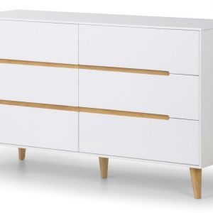 Alicia 6 Drawer Wide Chest