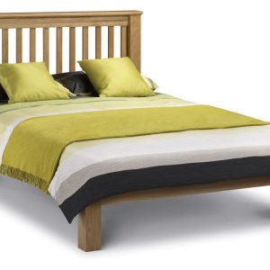 Amsterdam Oak Bed – Low Foot End