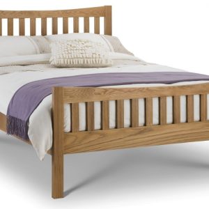 Bergamo Oak Bed