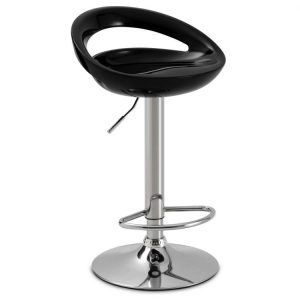 Byron Bar Stool – Black High Gloss