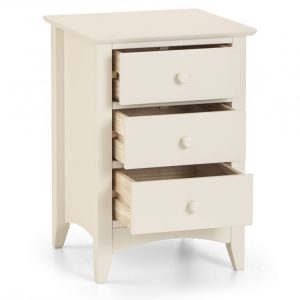 Cameo 3 Drawer Bedside