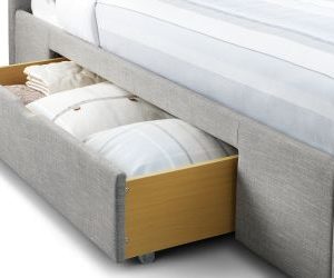 Capri Fabric Bed with 2 Drawers