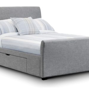 Capri Fabric Bed with 2 Drawers