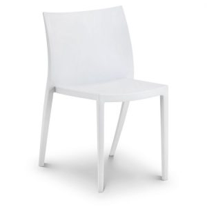 Fresco Indoor/Outdoor Stacking Chair – White