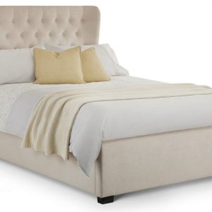 Geneva Winged Headboard Bed