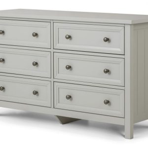 Maine 6 Drawer Wide Chest