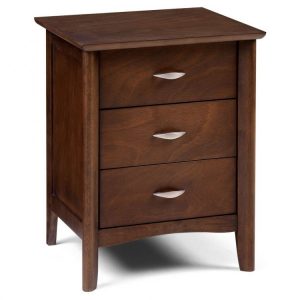 Minuet 3 Drawer Bedside