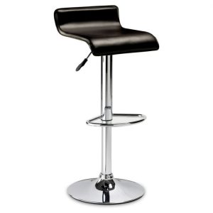 Stratos Stool – Brown Faux Leather
