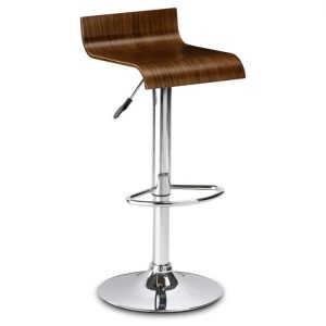 Stratos Stool – Walnut Veneer