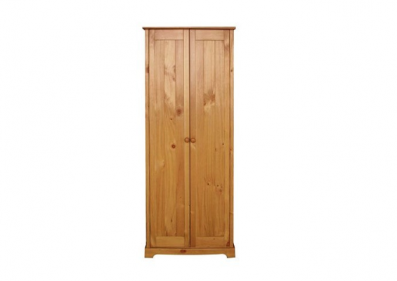 Baltic Two Door Pine Wardrobe