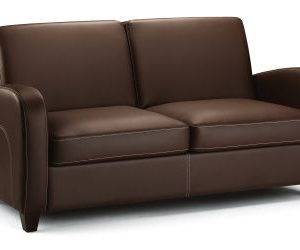 Vivo Sofabed in Chestnut Faux Leather