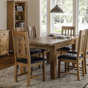 Astoria Extending Oak Dining Set