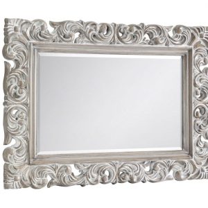 Baroque Distressed Wall Mirror