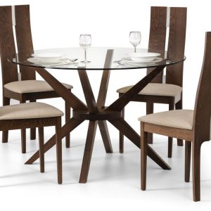 Chelsea Glass Top Dining Table