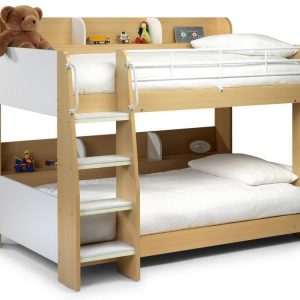 Domino Bunk Bed – Maple & White