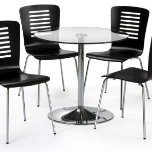 Kudos Glass Pedestal Table