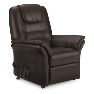 Riva Rise & Recline Chair – Brown