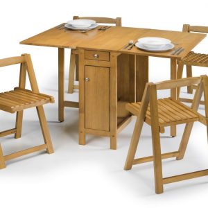 Savoy Dining Set – Light Oak Finish