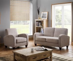 Vivo Chair in Mink Chenille