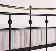 REGENCY BLACK DOUBLE BED