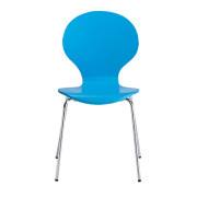 4 IBIZA BLUE CHAIRS