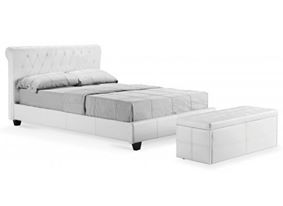 AMALFI BLACK DOUBLED BED