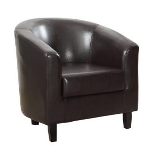 TUB CHAIR BROWN