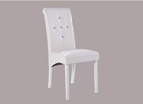 MONROE CHAIR WHITE