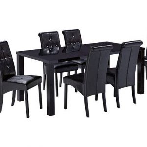 MONROE DINING TABLE BLACK