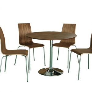 SOHO WALNUT DINING SET
