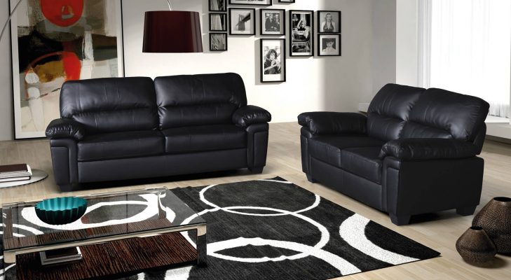 Bristol 3 + 2 PU Sofa Set