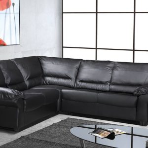 Candy Corner Leather PVC Sofa