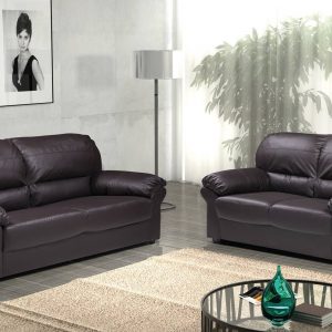 Candy 3 + 2 + 1  Leather PVC Sofa Set