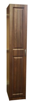 Calcutta Walnut 1 Door Hi Line Wardrobe