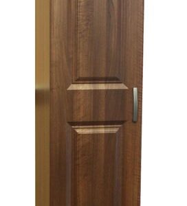 Calcutta Walnut 1 Door Hi Line Wardrobe