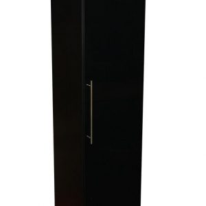 Venice Black 1 Door Wardrobe