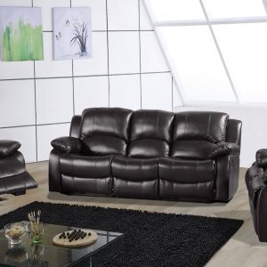 Chicago 3 + 2 + 1 Bonded Leather Sofa Set
