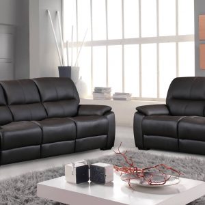 Hercules 3 + 2 Bonded Leather Sofa Set