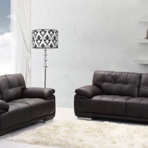 Ancona 3 + 2 Leather Sofa Set