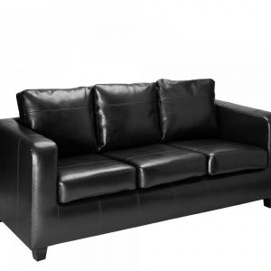 Amber 3 Seater Leather Sofa