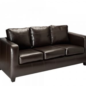 Amber 3 Seater Leather Sofa