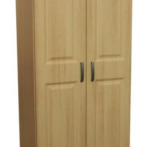 Calcutta Oak 2 Door Hi Line Wardrobe