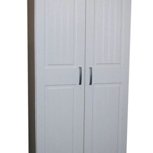 Stockholm White 2 Door Wardrobe