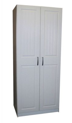 Venice White 2 Door Wardrobe