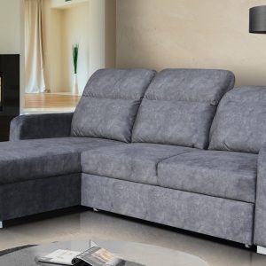 Modena Fabric Corner Sofa Bed (Left or Right)