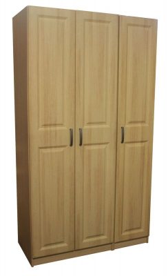 Calcutta Oak 3 Door Hi Line Wardrobe