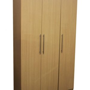 Venice Oak 3 Door Wardrobe